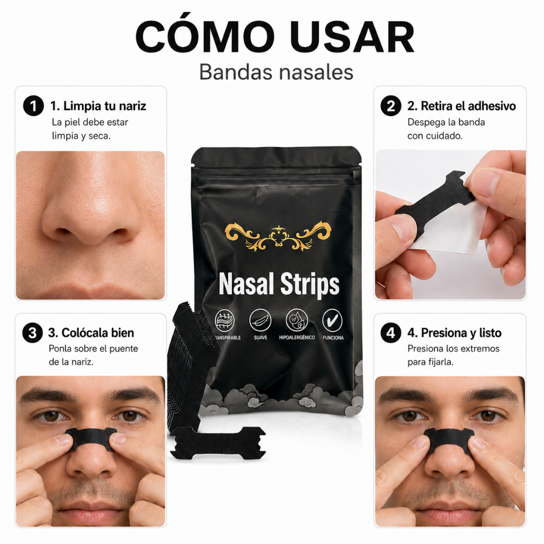 Bandas nasales respiratorias