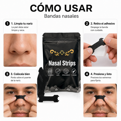 Bandas nasales respiratorias