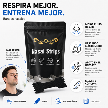 Bandas nasales respiratorias