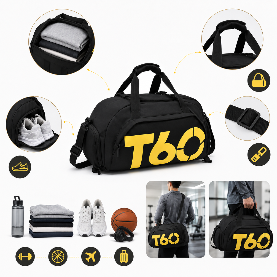 Bolso Deportivo Multifuncional de Gran Capacidad