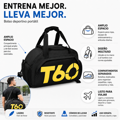 Bolso Deportivo Multifuncional de Gran Capacidad